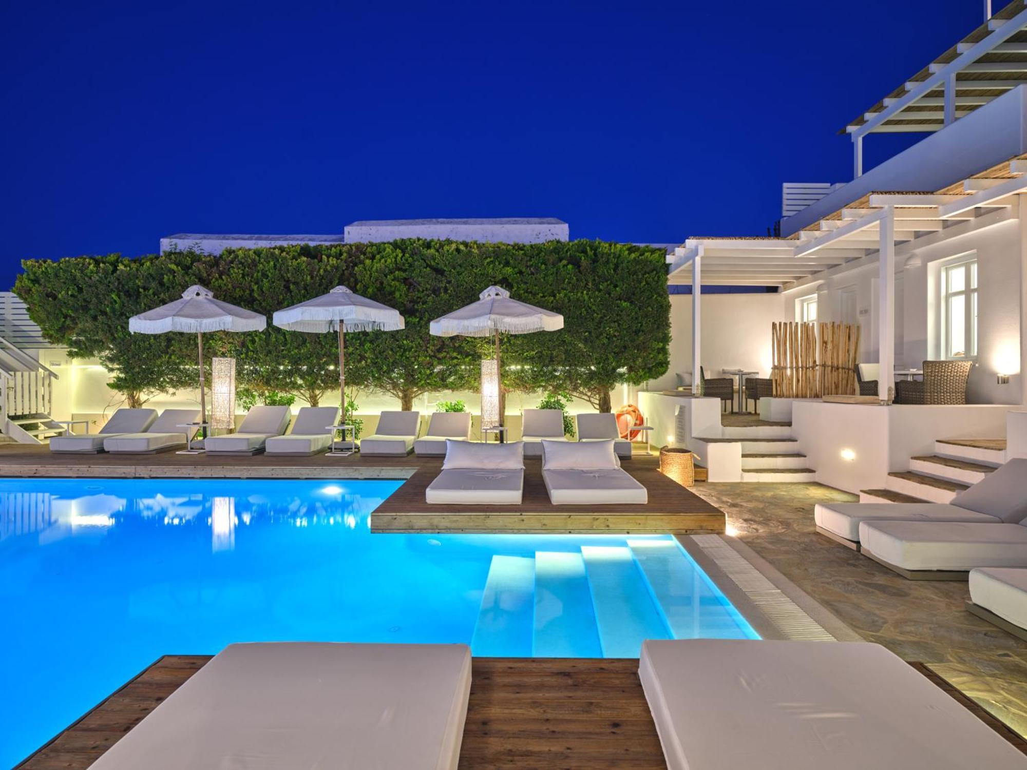 נאוסה Stelia Mare Boutique Hotel מראה חיצוני תמונה