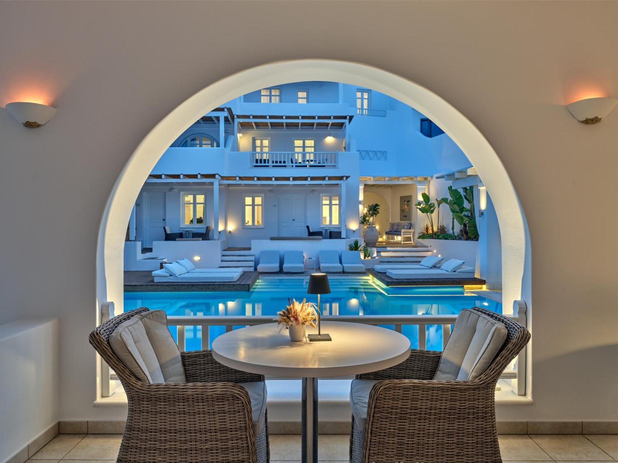 נאוסה Stelia Mare Boutique Hotel מראה חיצוני תמונה
