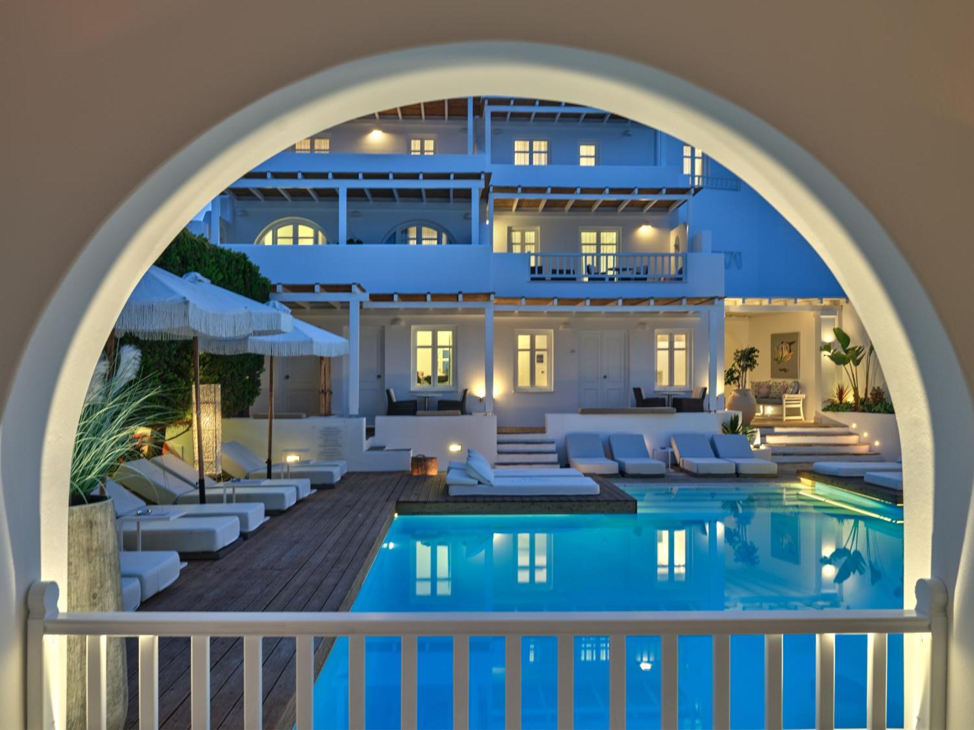 נאוסה Stelia Mare Boutique Hotel מראה חיצוני תמונה
