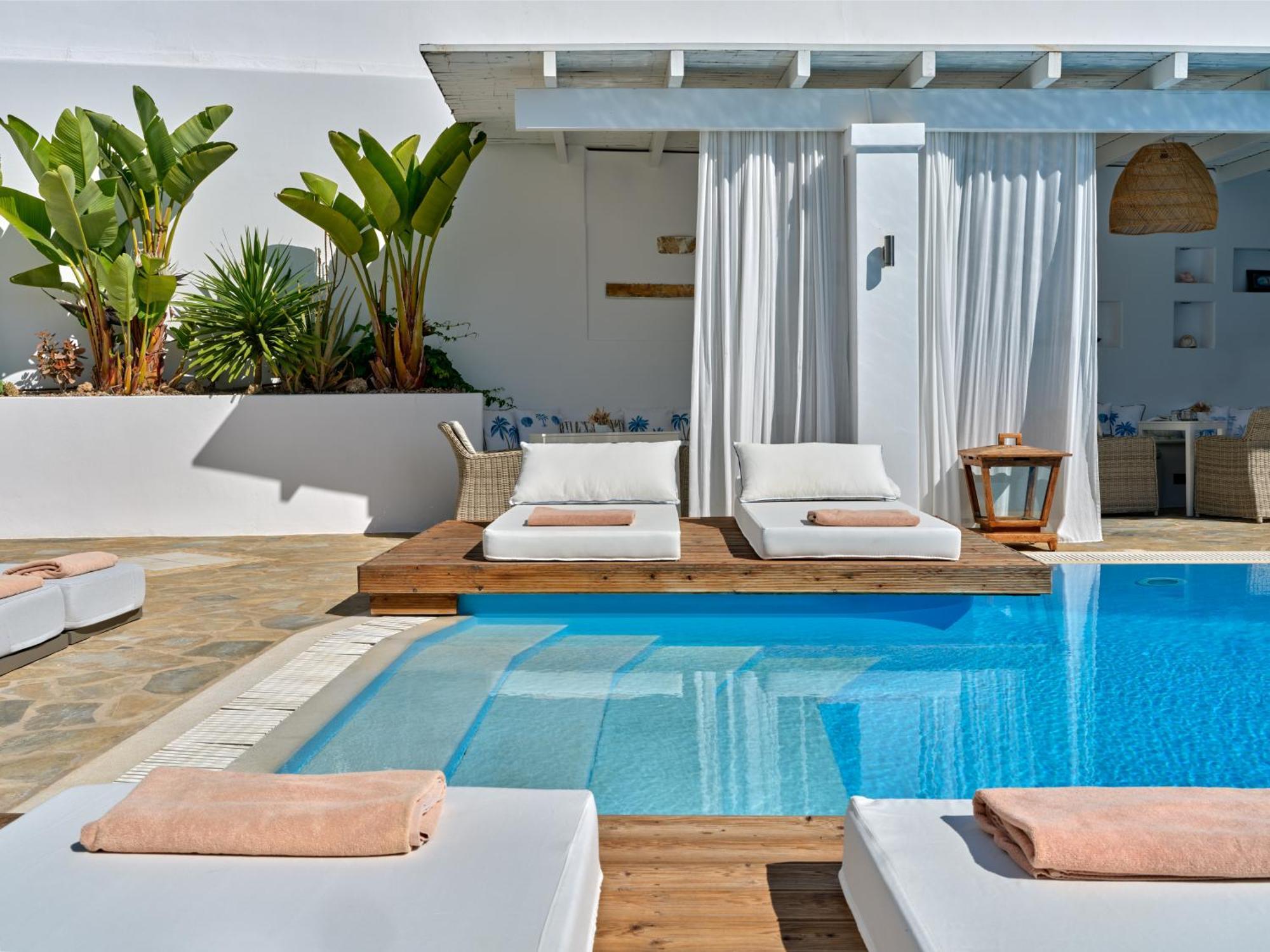 נאוסה Stelia Mare Boutique Hotel מראה חיצוני תמונה