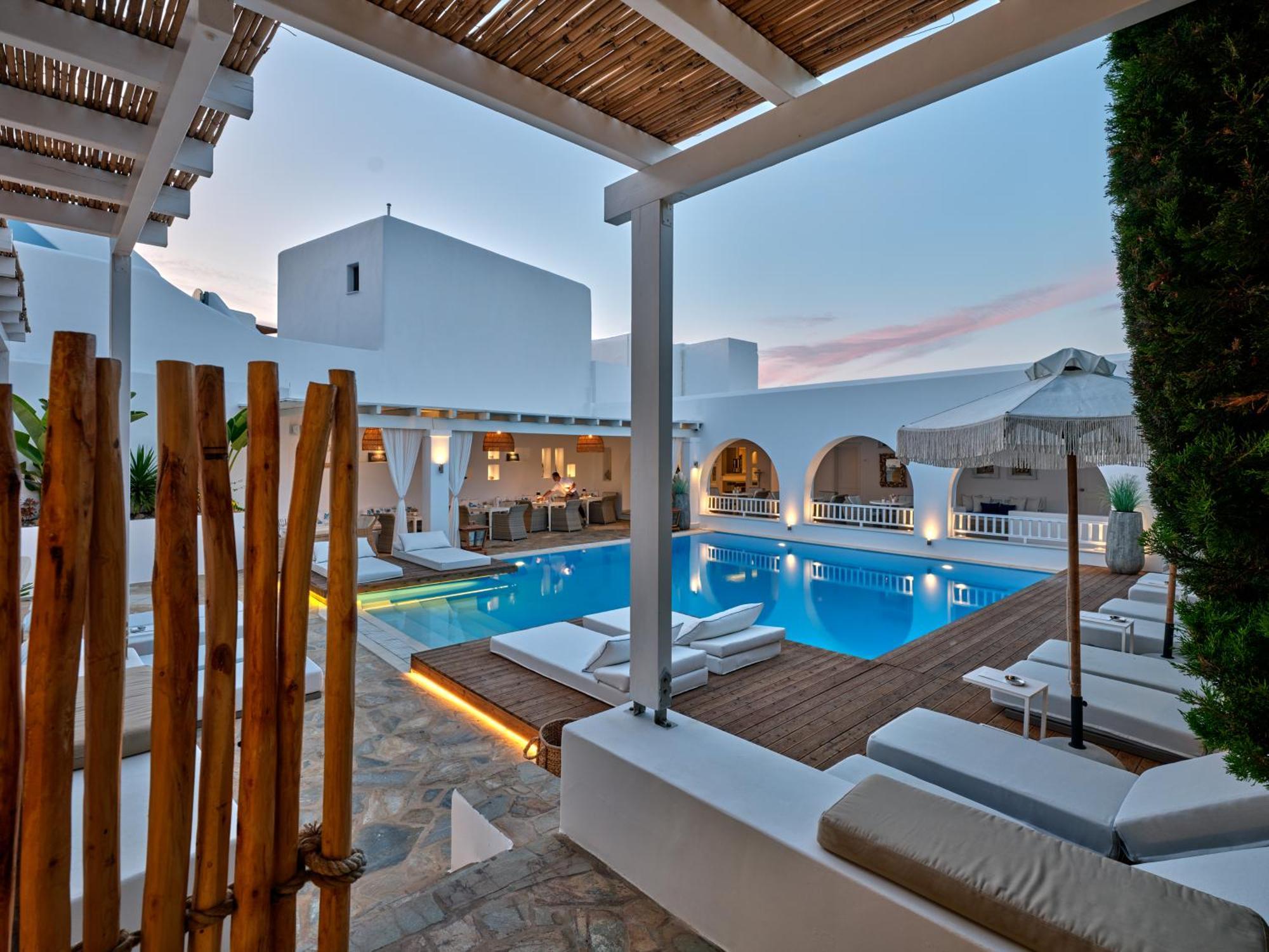 נאוסה Stelia Mare Boutique Hotel מראה חיצוני תמונה